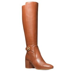 Michael Kors Carmen Faux Leather Tall Riding Boots